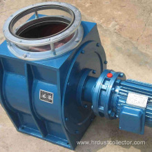 Heavy cast iron rotary discharging valve